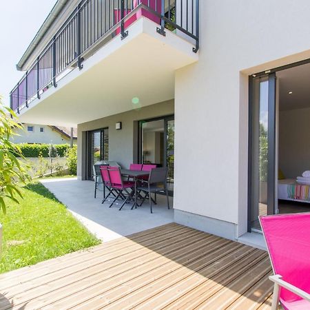 L'Appartement Jardin Avec Vue Montagnes Sévrier Buitenkant foto