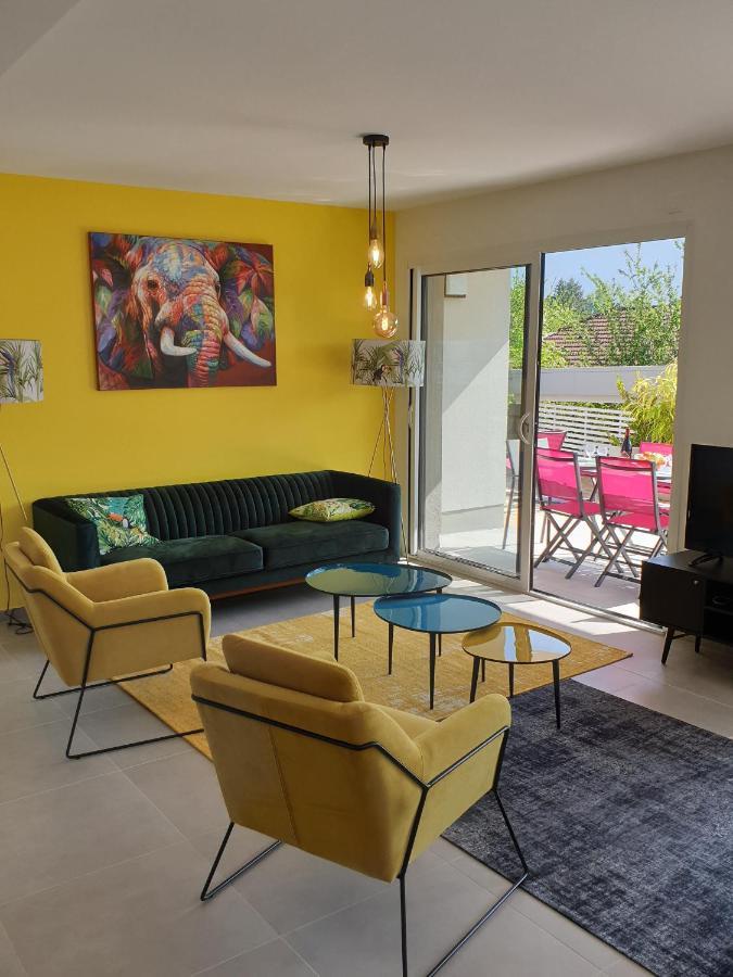 L'Appartement Jardin Avec Vue Montagnes Sévrier Buitenkant foto