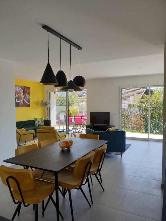 L'Appartement Jardin Avec Vue Montagnes Sévrier Buitenkant foto